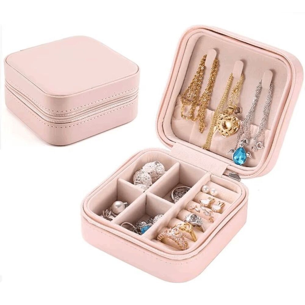 Jewelry Box Portable Travel Jewelry Case